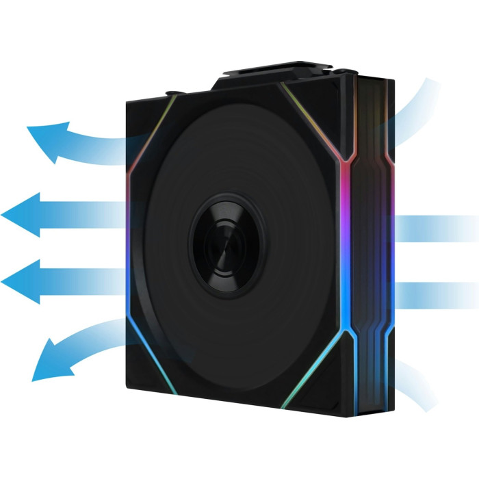 Вентилятор LIAN LI UNI FAN TL120 Reverse Blade Wireless 3x120mm G99.12RTL1W3B.00 черный