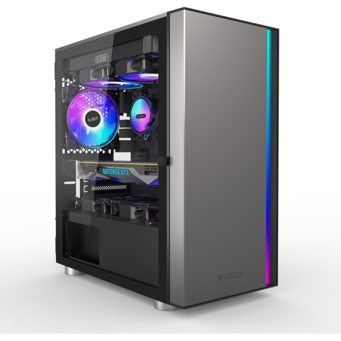 PCcooler LM300 ARGB BK черный
