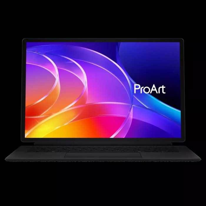 Ноутбук Asus 90NB1861-M004K0 ProArt PZ14 HT7407NA-SN096X 14' 3K (2880 x 1800) Touch OLED 144Hz/Snapdragon X2 Elite up to 4.0GHz (18C)/16GB/512GB/Qualcomm Adreno GPU/Wi-Fi 7/BT6.0/Front 8.0M camera + IR, Rear 13.0M Ultra HD/BKLT/Windows 11 Pro/1Y/Nano Blac