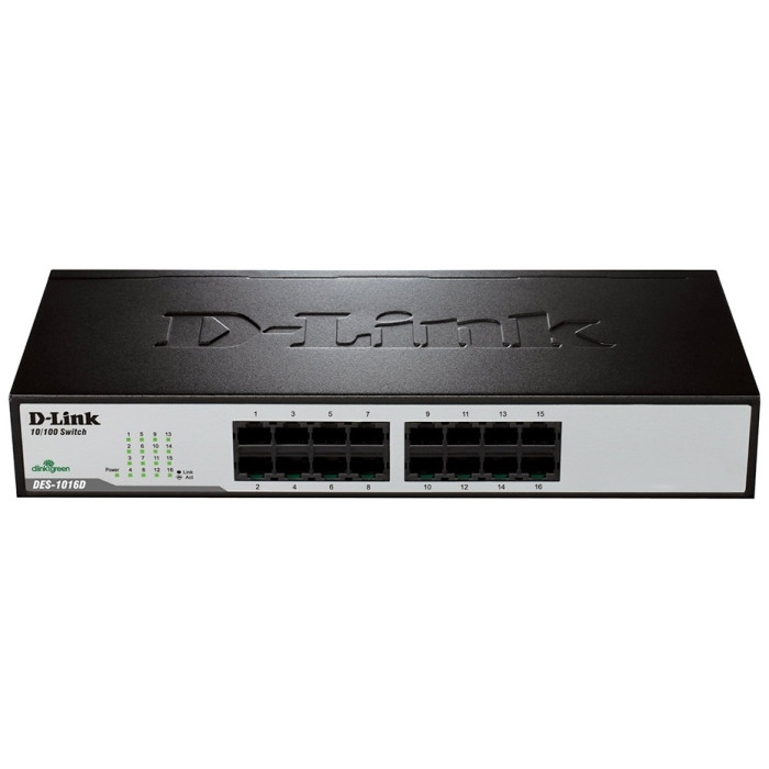 D-link DES-1016D/H1A черный