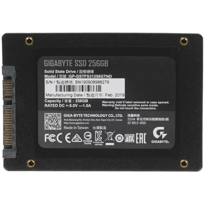 SSD GIGABYTE GP-GSTFS31256GTND 256 ГБ