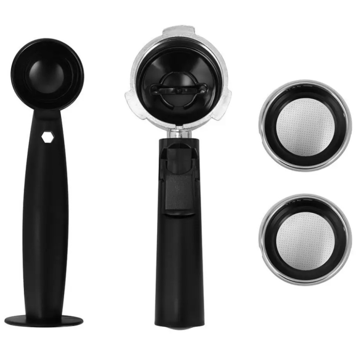 Кофемашина Vitek VT-8489 черный, стальной