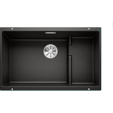 Blanco SUBLINE 700-U LEVEL ЧЕРНЫЙ (526004) 526004 SILGRANIT врезная 46х73х20 см, искусственный камень, тон антрацит