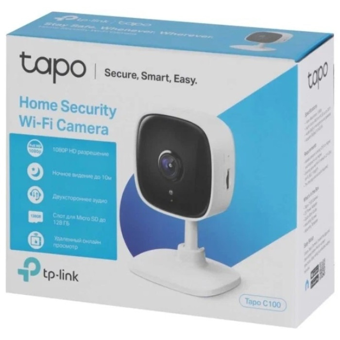 Камера видеонаблюдения TP-LINK Tapo C100 1920x1080