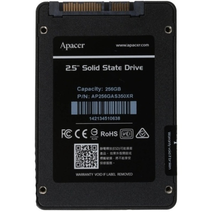 SSD Apacer AP256GAS350XR-1 256 ГБ
