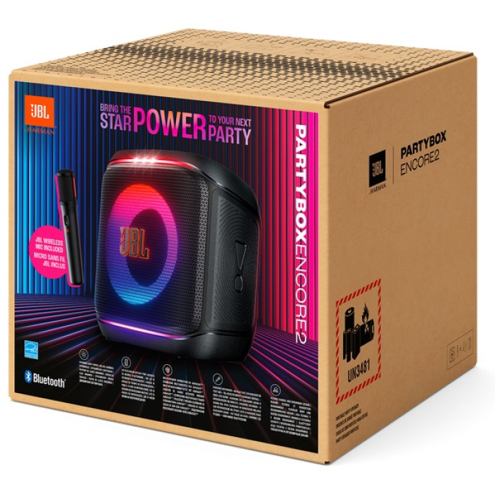 Портативная колонка JBL Partybox Encore 2 черный