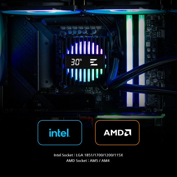 Кулер Zalman ALPHA2 A36 (BLACK) черный