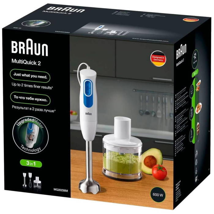 Блендер Braun MQ-20236MWH белый