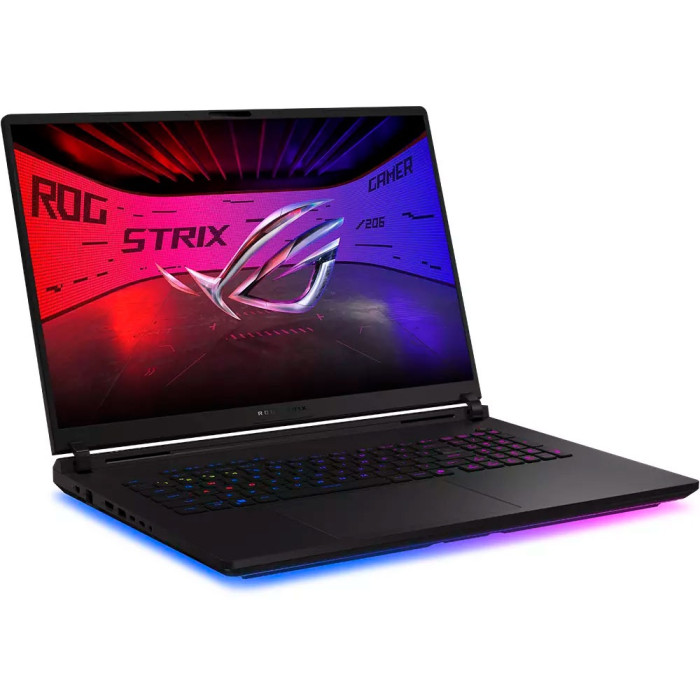 Ноутбук Asus 90NR0LI1-M005R0 ROG Strix SCAR 18 G835LW-SA115W 18'' WQXGA (2560 x 1600) MiniLED 240Hz/Intel Core Ultra 9 275HX up to 5.4GHz (24C)/64GB/1TB SSD/NVIDIA GeForce RTX5080 16GB/Wi-Fi 7/BT5.4/IR+1080P FHD Camera/RGB Backlit PerKey/Windows 11 Home/1