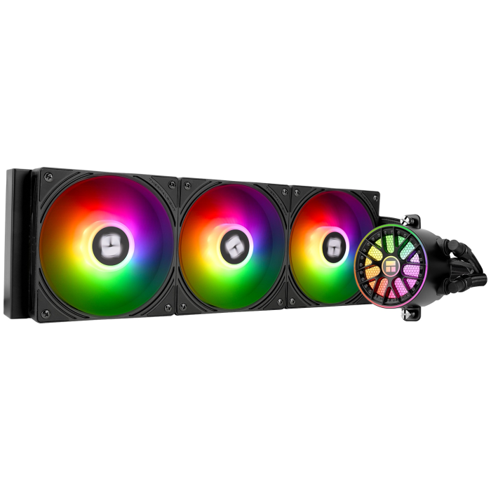 Водоблок Thermalright Aqua Elite 360 ARGB BLACK V6 черный