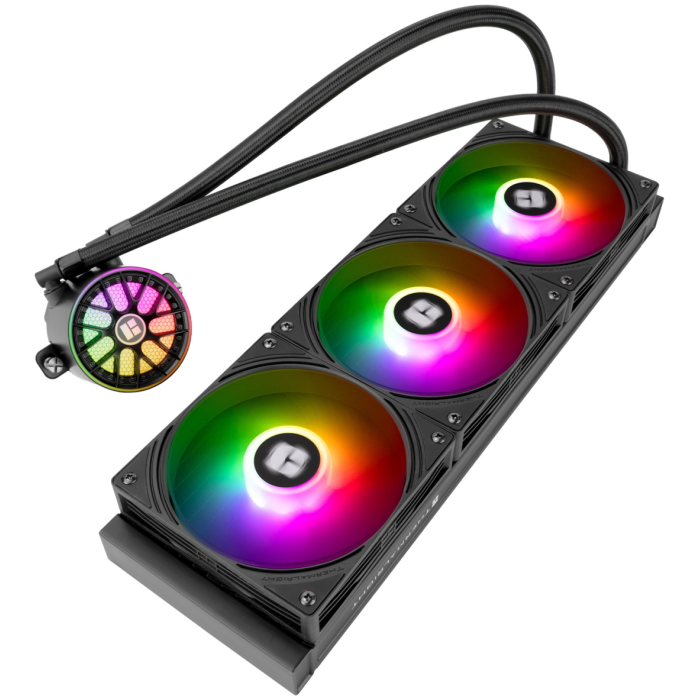 Водоблок Thermalright Aqua Elite 360 ARGB BLACK V6 черный