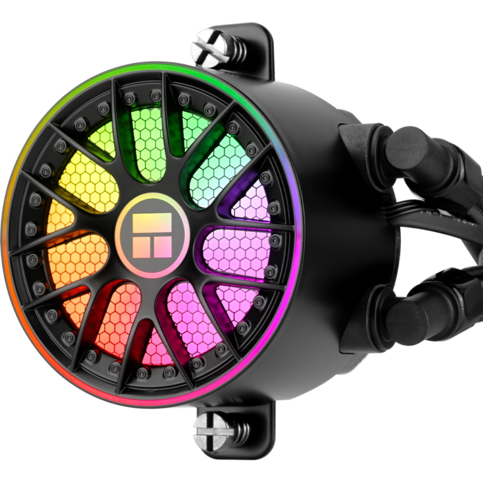 Водоблок Thermalright Aqua Elite 360 ARGB BLACK V6 черный