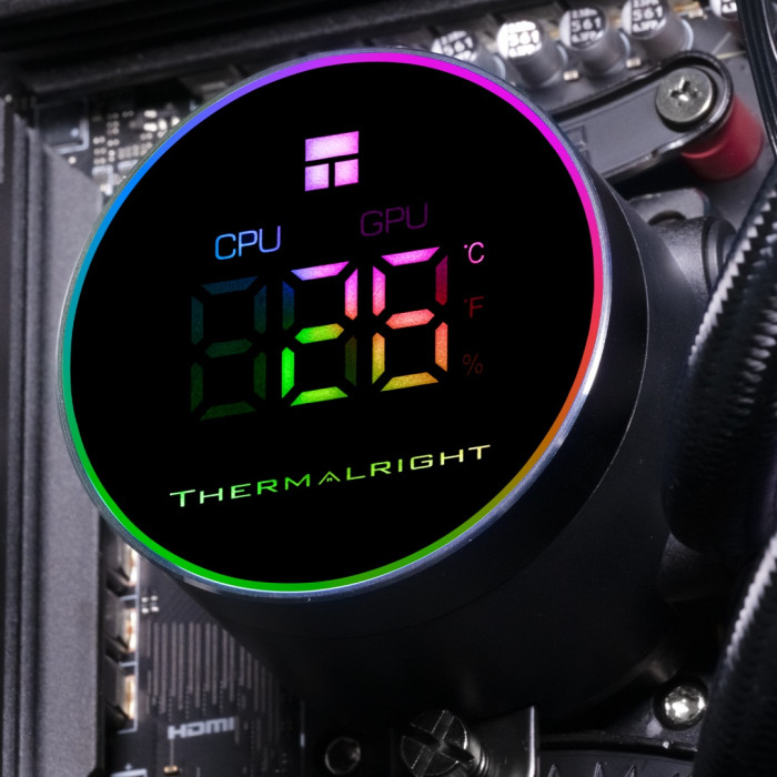 Thermalright Frozen Magic 360 Digital ARGB BLACK V2 черный