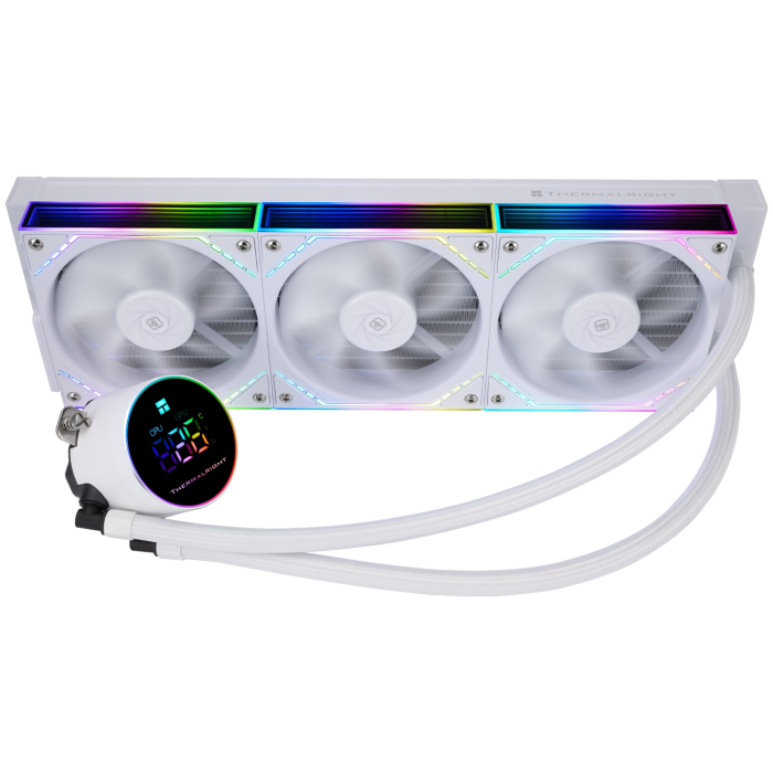 Водоблок Thermalright Frozen Magic 360 Digital ARGB WHITE V2 белый