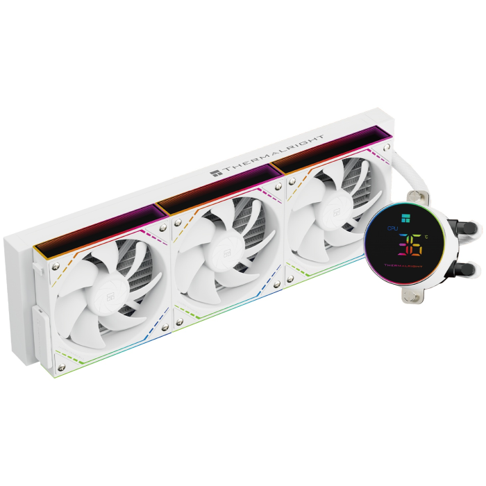 Водоблок Thermalright Frozen Magic 360 Digital ARGB WHITE V2 белый