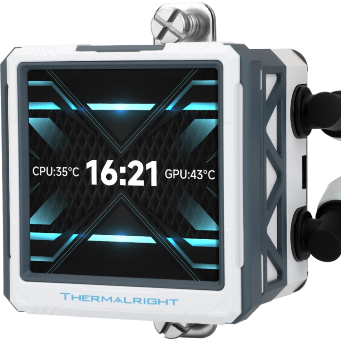 Водоблок Thermalright Frozen Warframe 360 ULTRA WHITE ARGB