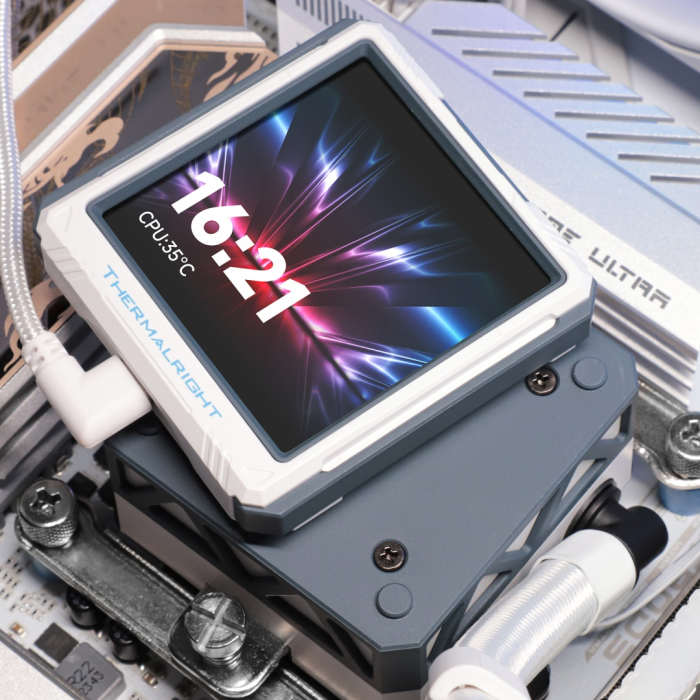 Водоблок Thermalright Frozen Warframe 360 ULTRA WHITE ARGB