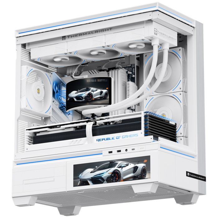 Водоблок Thermalright Rainbow Vision 360 Turbo ARGB WHITE белый