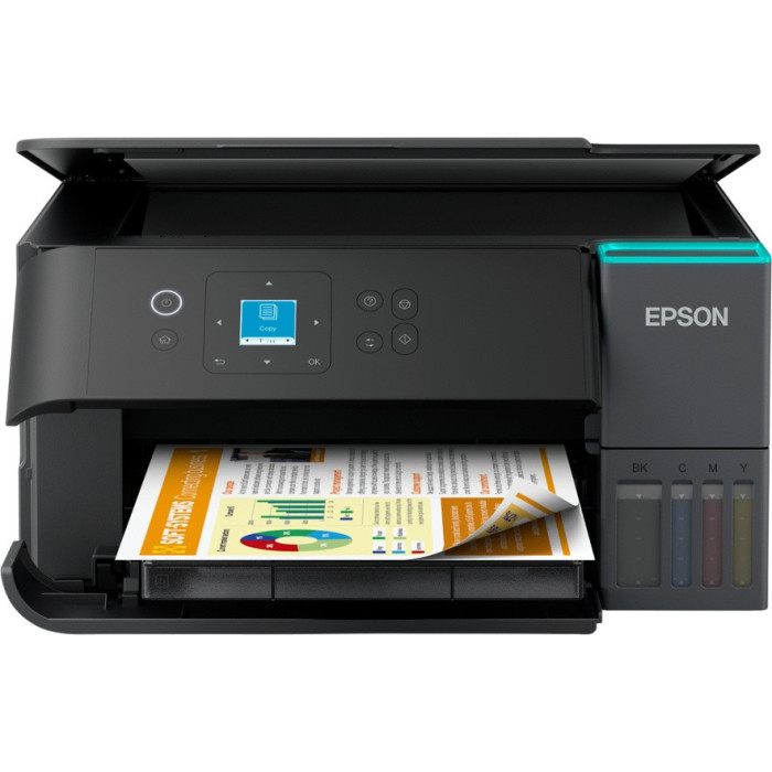 МФУ струйное Epson L4360 C11CL41411, А4, до 33стр/мин, 4цв, duplex, USB, Wi-Fi, no ADF