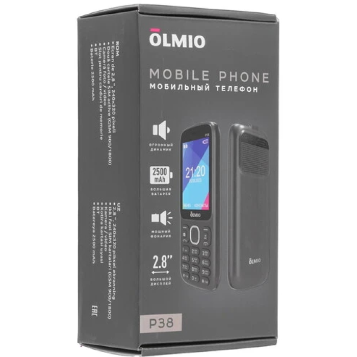 OLMIO P38 черный