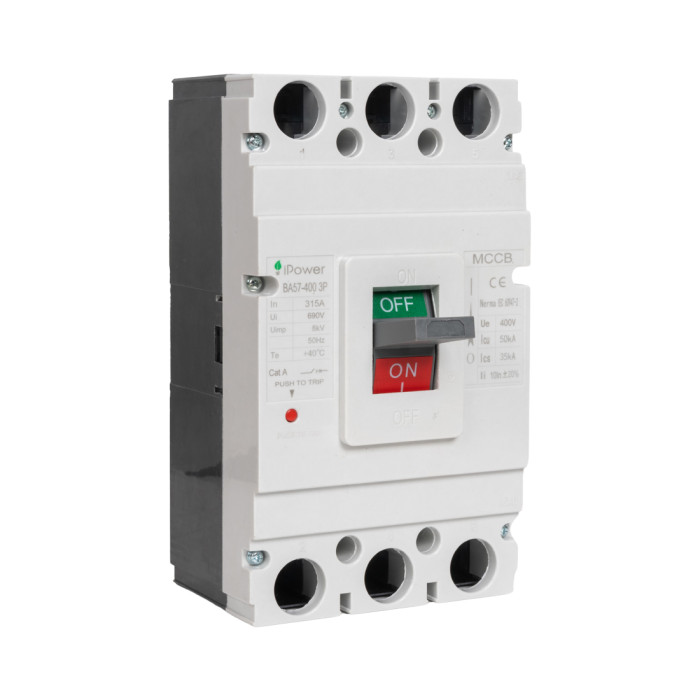 Автоматический выключатель iPower ВА57-400 3P 315A<br>18748