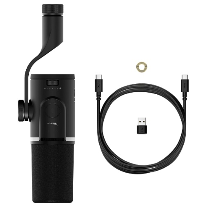 Микрофон HyperX FlipCast черный