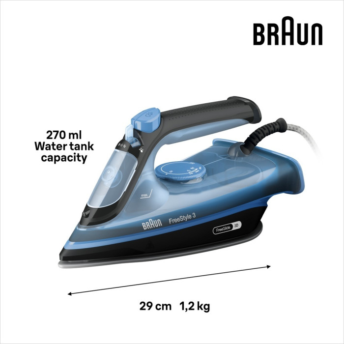 Braun FI3194BK синий, черный