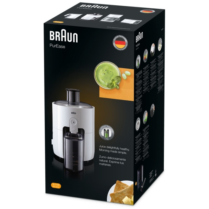 Соковыжималка Braun SJ3100WH белый