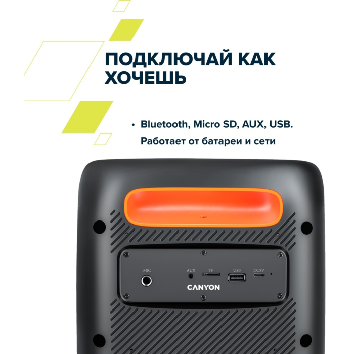 Портативная колонка Canyon OnFun 5 черный