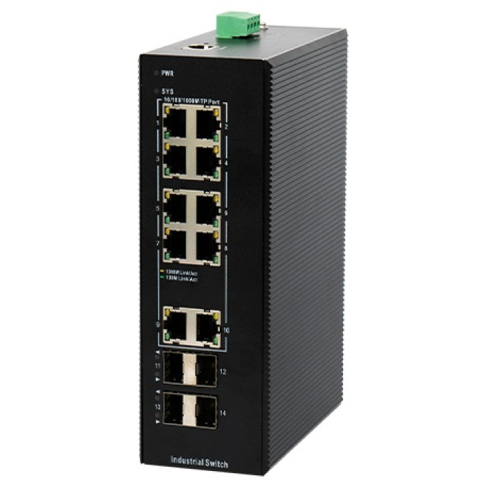 Коммутатор BDCOM IES200-V25-4S10T