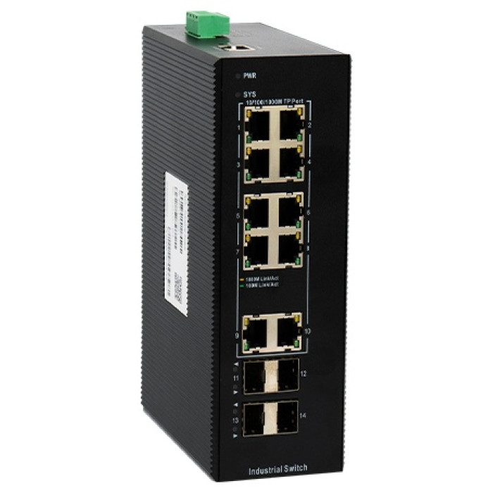 Коммутатор BDCOM IES200-V25-4S10T