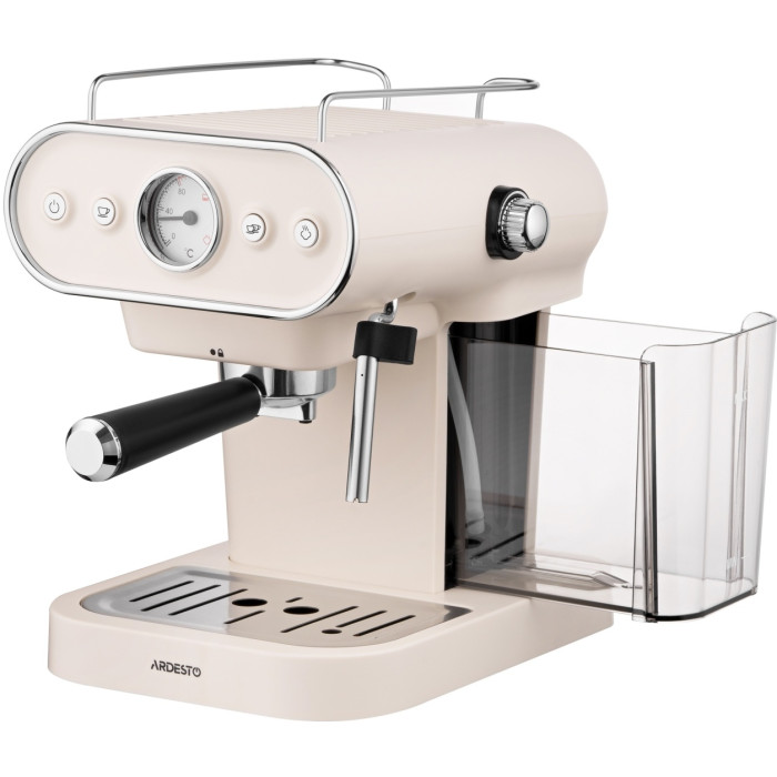Кофеварка Ardesto FCM-E15BG бежевый