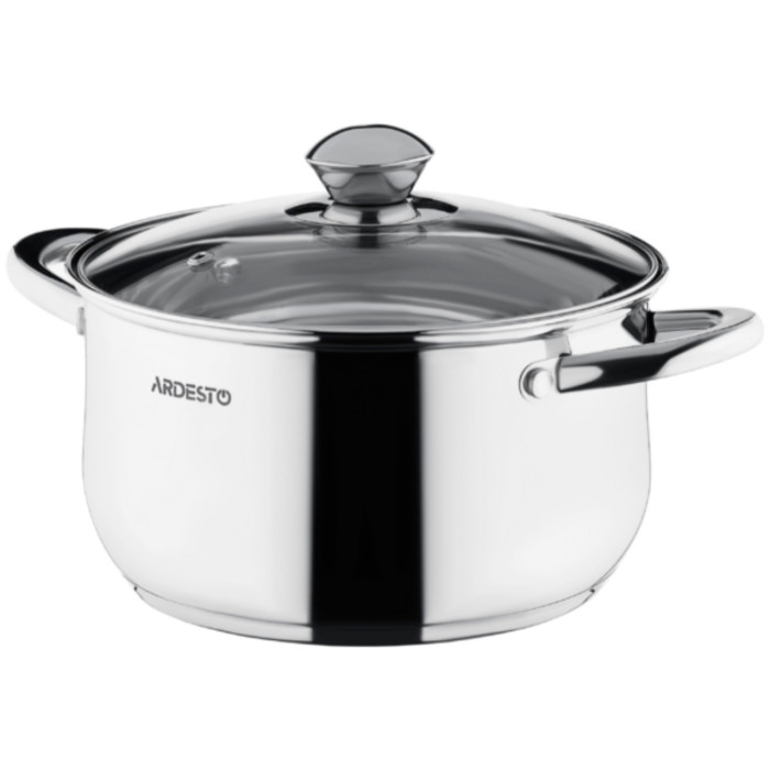 Ardesto набор кастрюль Gemini Gourmet Varese AR1906PS нержавеющая сталь 6 в 1