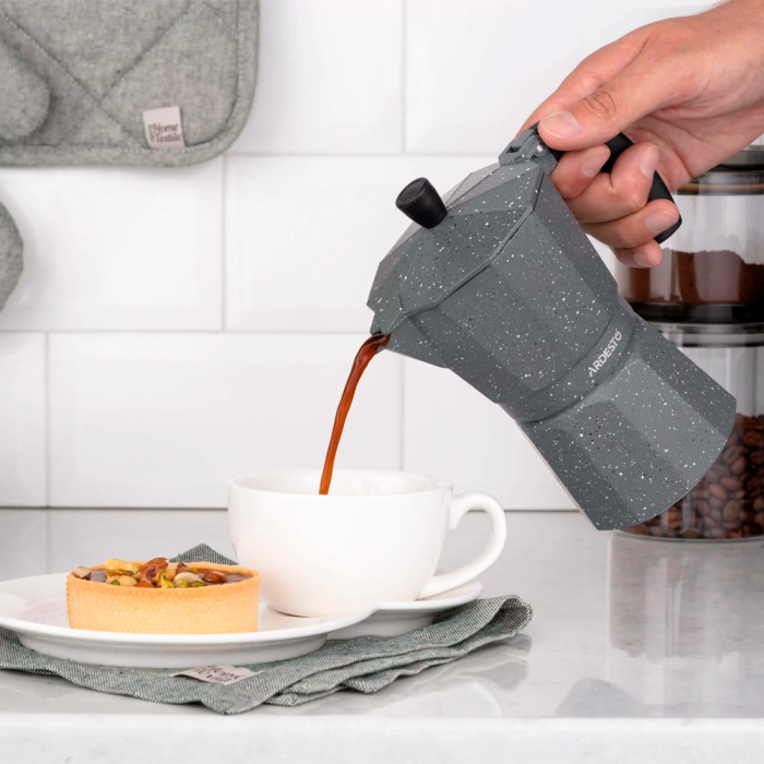 Кофеварка Ardesto Gemini Molise AR0809AGS серый