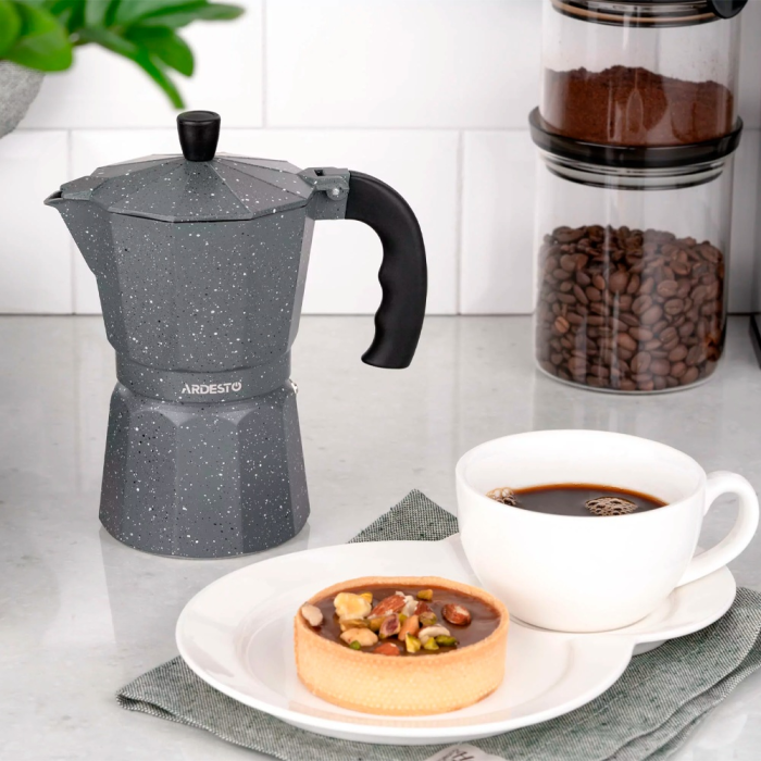 Кофеварка Ardesto Gemini Molise AR0809AGS серый