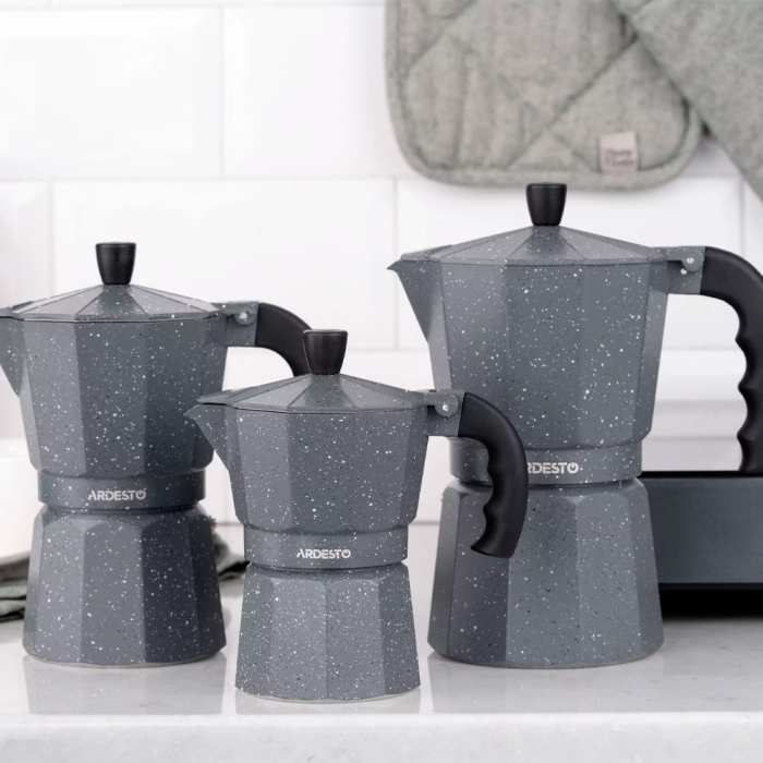 Кофеварка Ardesto Gemini Molise AR0809AGS серый