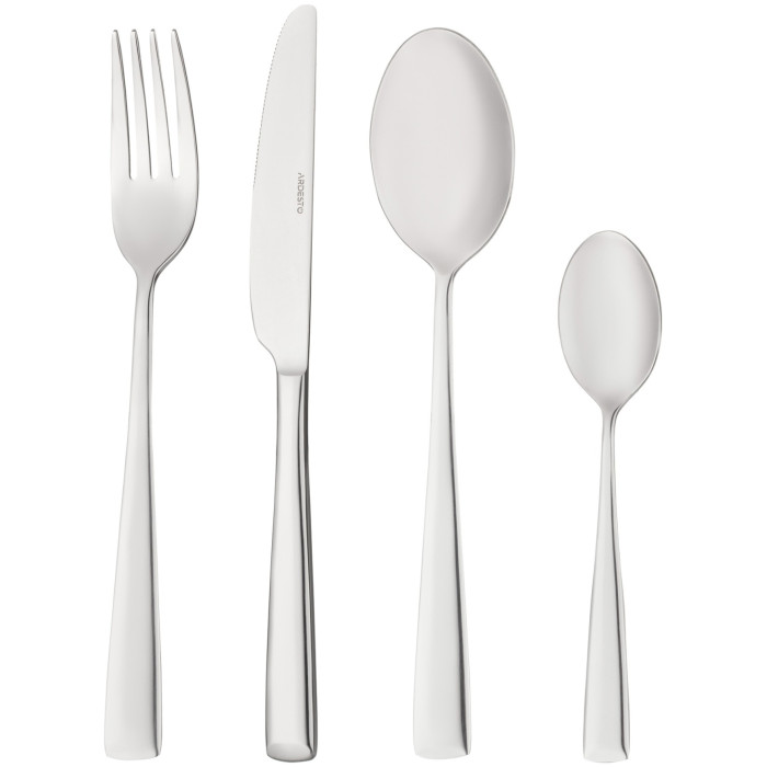 Набор столовых приборов Ardesto 24 шт, серебристый AR0724TS