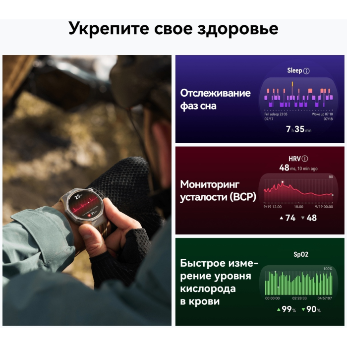Huawei WATCH GT 6 Pro 46 мм черный-черный