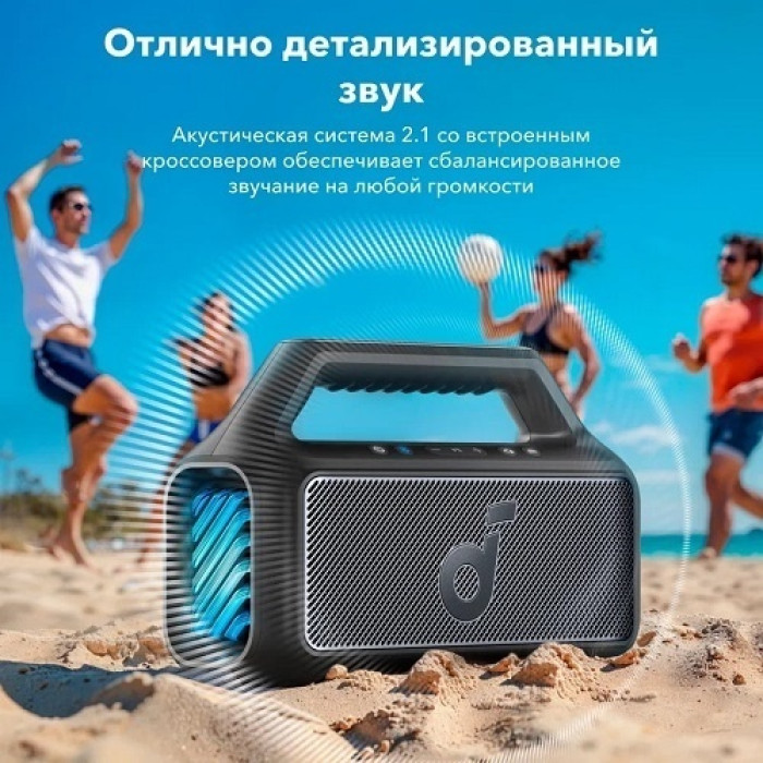 Портативная колонка Soundcore Boom 2 черный