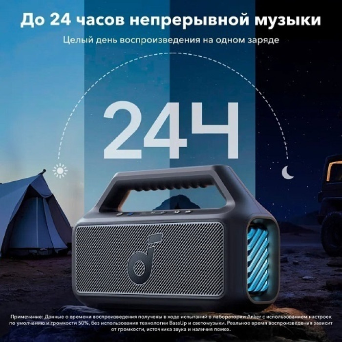 Портативная колонка Soundcore Boom 2 черный