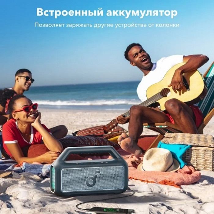 Портативная колонка Soundcore Boom 2 синий