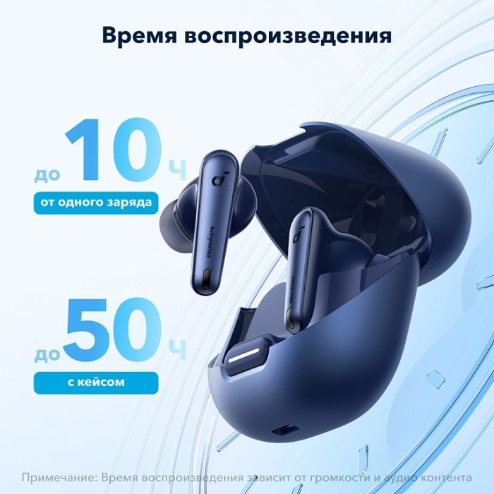 Наушники Soundcore Liberty 4 NC синий