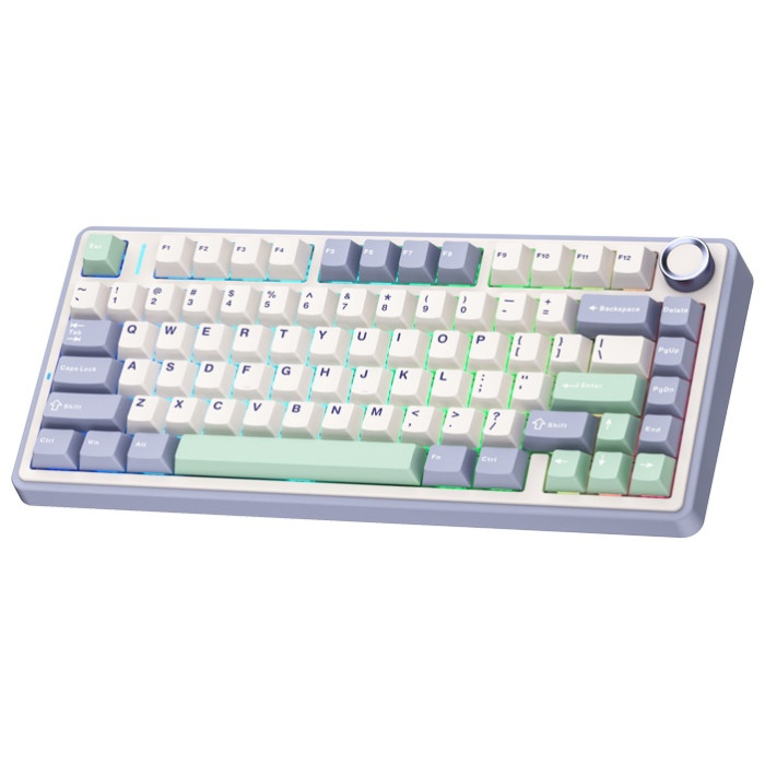 AULA F75 Light Purple+Beige+Light Green молочный