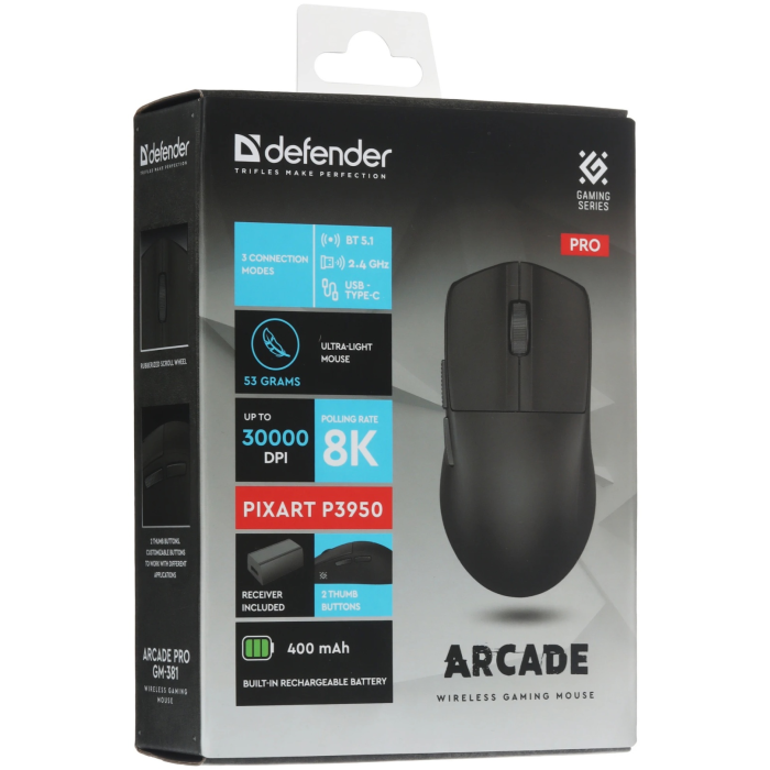 Defender Arcade PRO GM-381 (52383) черный