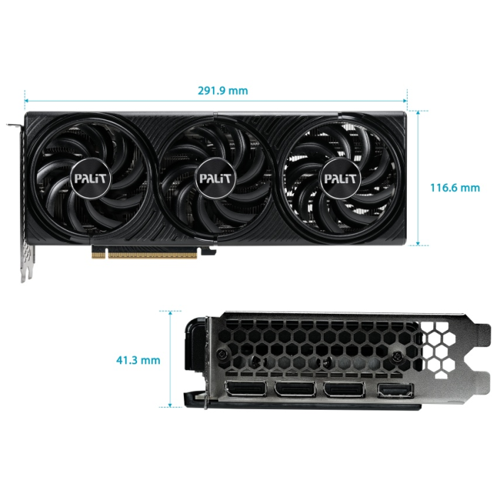 Palit GeForce RTX 5070 Infinity 3 (NE75070019K9-GB2050S) 12 Гб