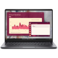 Ноутбук Dell/Pro 14 XCTO Base/4г/Ryzen AI 5 Pro/340/3,4 GHz/16 Gb/SSD/256 Gb/No ODD/Radeon/840M/14 ''/1920x1200/Windows 11/Pro/64/Non-Touch/No Fingerp