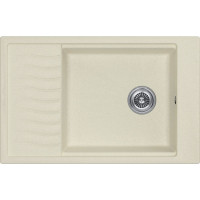 KuchenStern BRETT 60 Ku накладная 50х78х19 см, искусственный гранит, тон жасмин