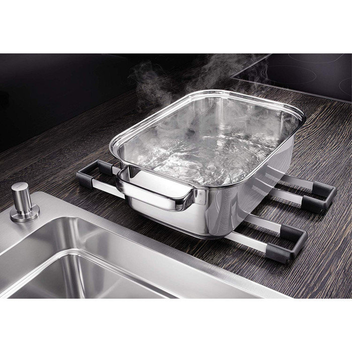 Кухонная мойка Blanco Etagon 500-IF/A (521748) 54х50х19 см, нержавеющая сталь, тон серый металлик