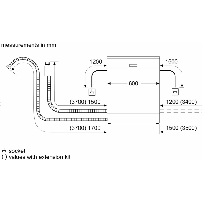 Bosch SMV8YCX02E стальной