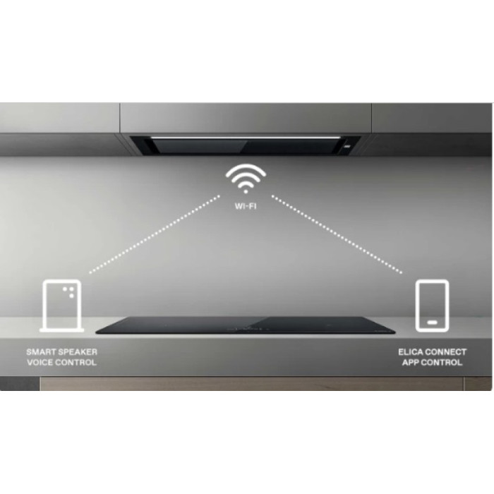 Elica Hidden ADV Plus BLGL/A/52 черный